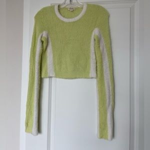 For Love and Lemons  fun knitwear top. XS.